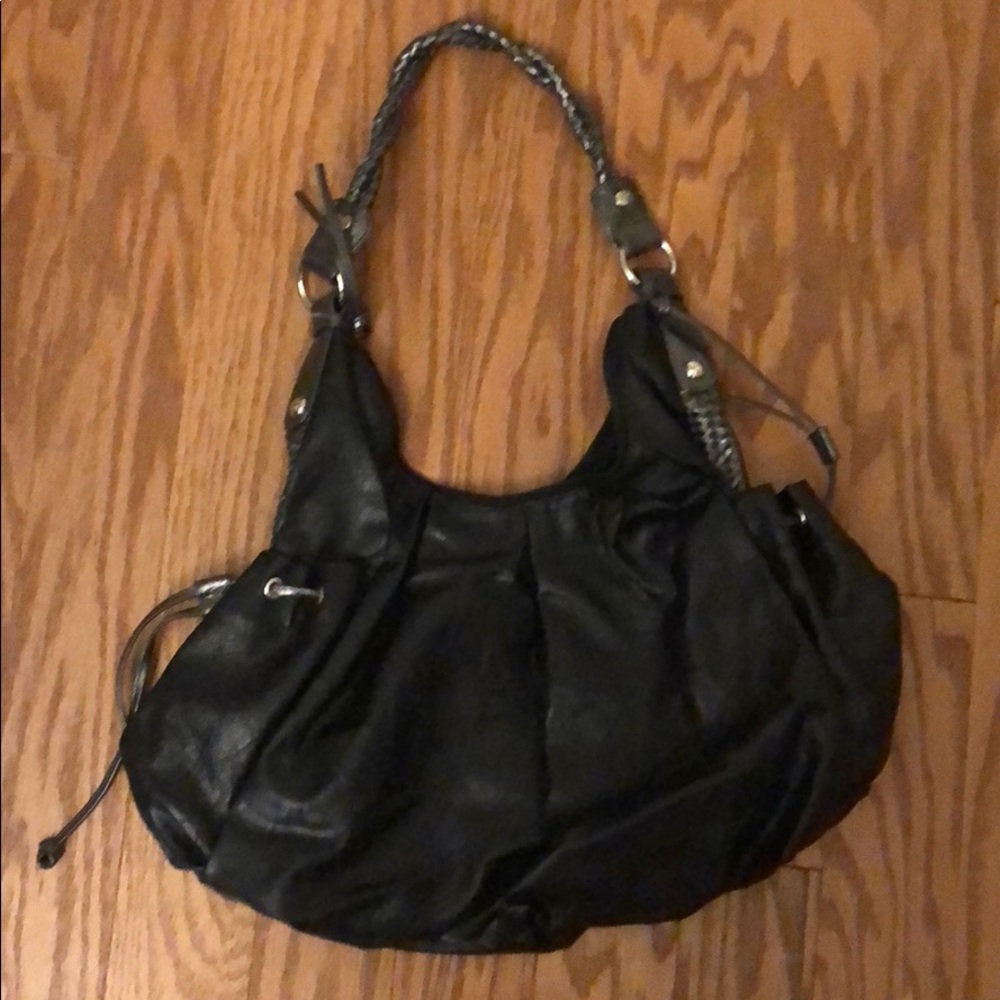 Black handbag